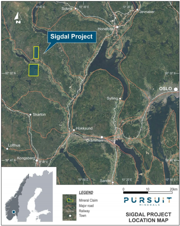 Sigdal Project Location